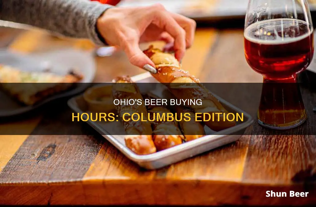 what time can i buy beer in columbus ohio