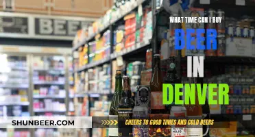 Denver Beer Buying Hours: When Can I Buy Some?