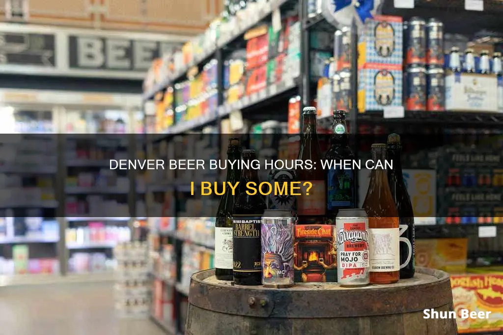 what time can i buy beer in denver