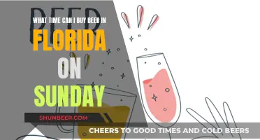 Florida Sunday Beer Buying: What Time?