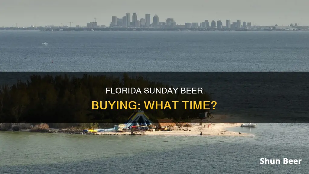 what time can i buy beer in florida on sunday