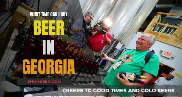 When Can You Buy Beer in Georgia?