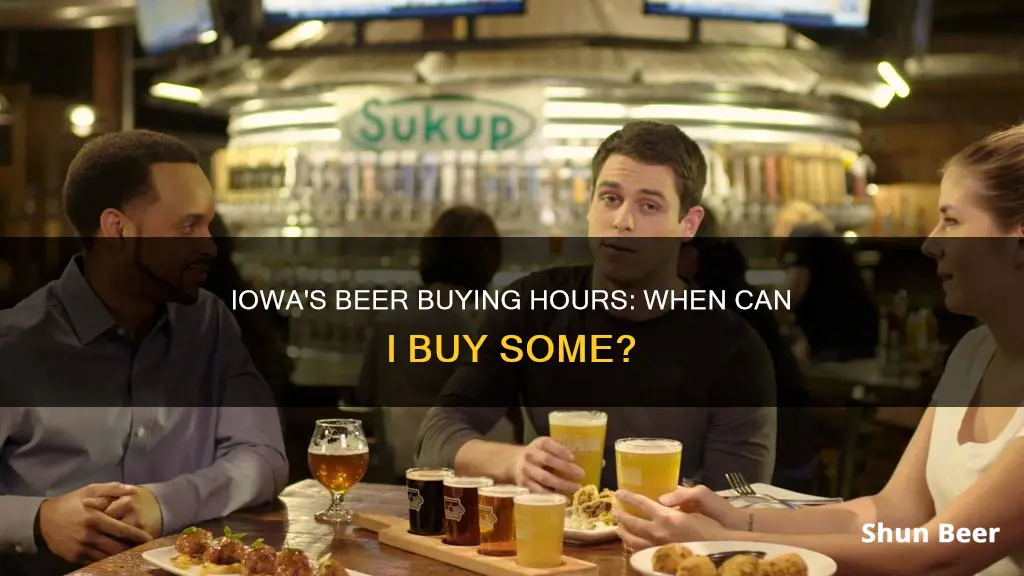 what time can i buy beer in iowa