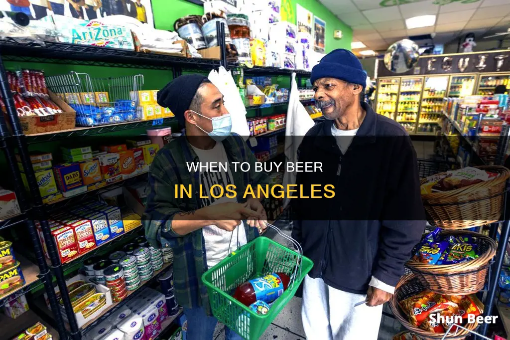 what time can i buy beer in los angeles california