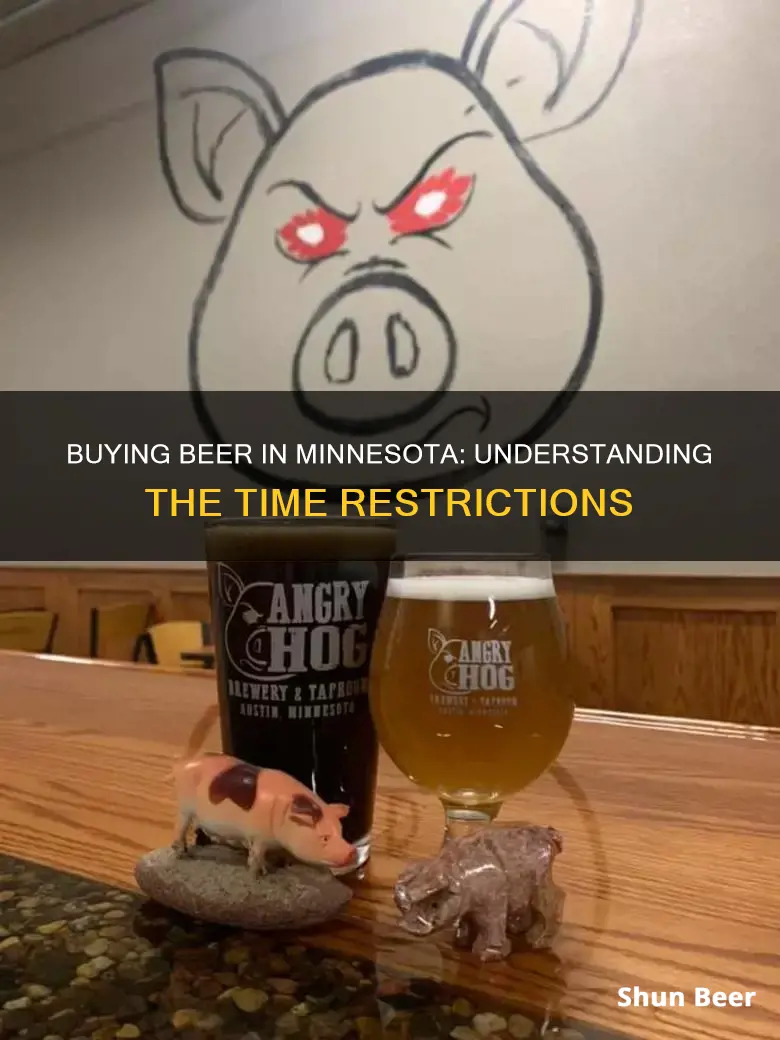 what time can i buy beer in minnesota