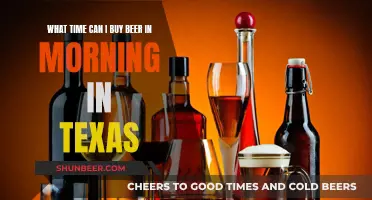 Buying Beer in Texas: Morning Restrictions and Rules