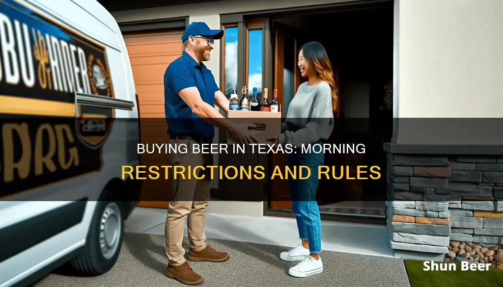 what time can i buy beer in morning in texas