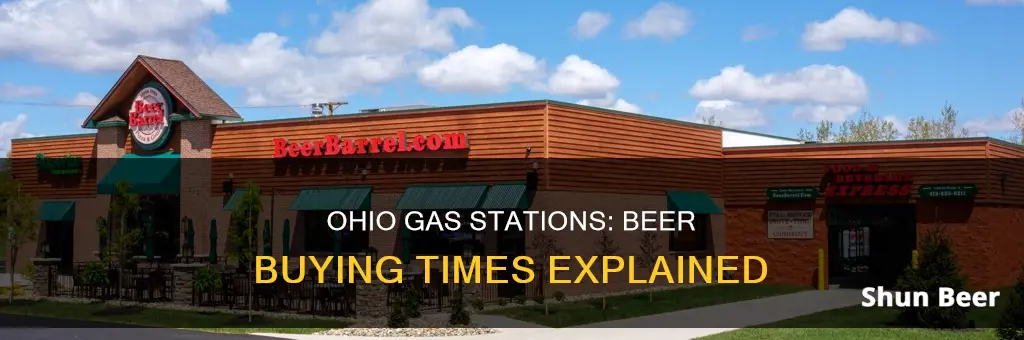 what time can i buy beer in ohio gas stations