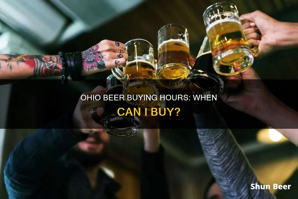 what time can i buy beer in ohio