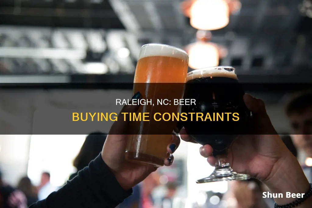 what time can i buy beer in raleigh nc