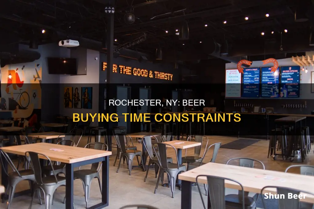 what time can i buy beer in rochester ny