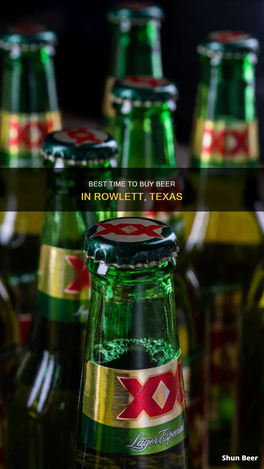 what time can i buy beer in rowlett tx