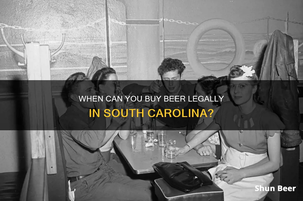 what time can i buy beer in sc