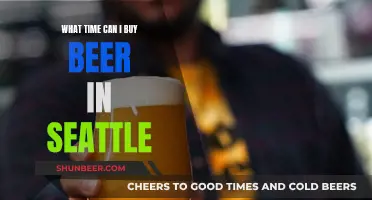 Best Time to Buy Beer in Seattle