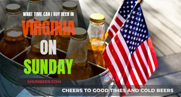 When to Buy Beer in Virginia on Sundays