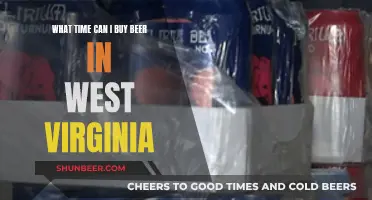 West Virginia's Beer Buying Hours: When Can I Buy?