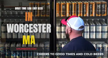 When to Buy Beer Legally in Worcester, MA