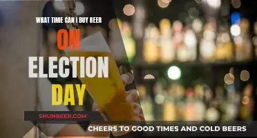 Buying Beer on Election Day: What Time Restrictions Apply?