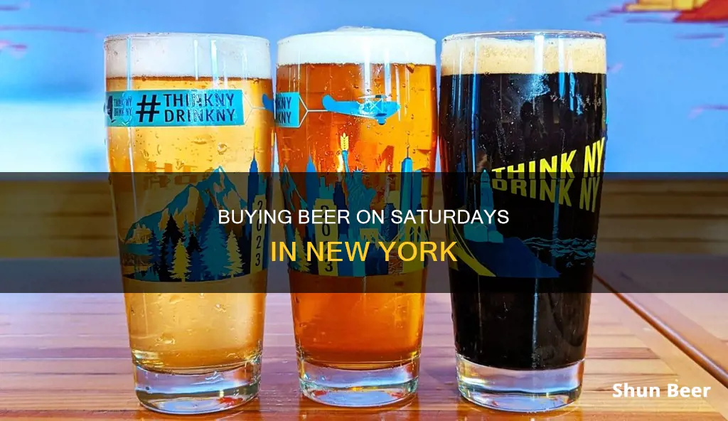 what time can i buy beer on saturday in ny