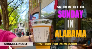 Alabama Sunday Beer Buying Hours