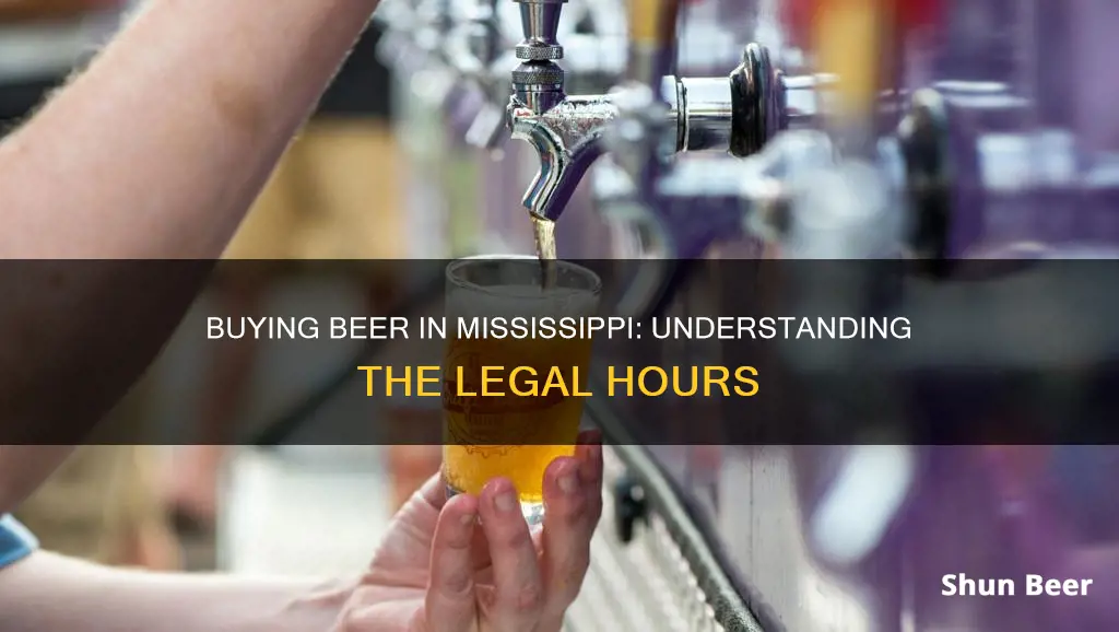 what time can you buy beer at in mississippi