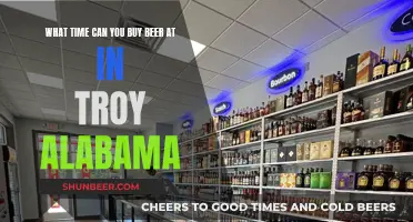 Buying Beer in Troy, Alabama: What Time Limits Apply?