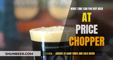 Buying Beer: Price Chopper's Hours and Availability