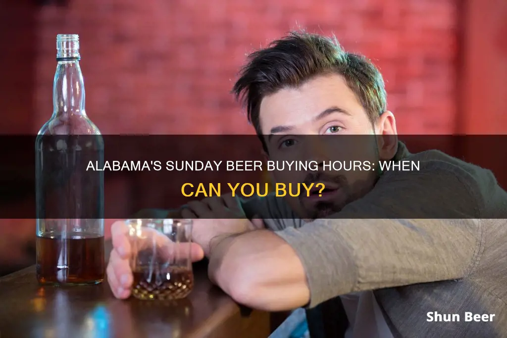 what time can you buy beer in alabama on sunday