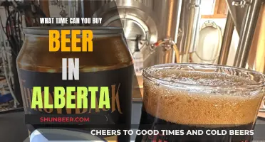 Alberta's Beer Buying Hours: When Can You Buy?