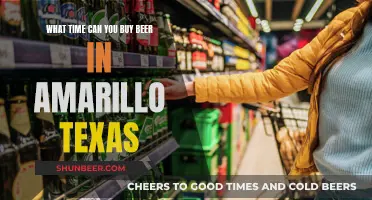 Best Time to Buy Beer in Amarillo, Texas