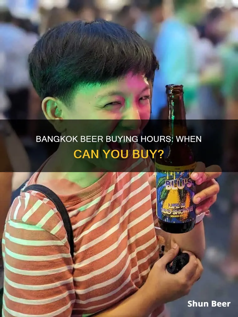 what time can you buy beer in bangkok