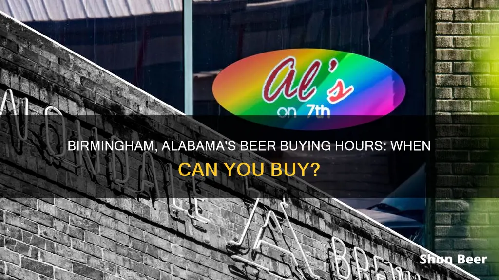 what time can you buy beer in birmingham alabama