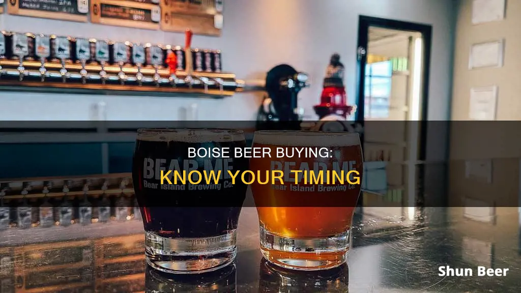 what time can you buy beer in boise