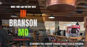 When to Buy Beer in Branson, Missouri