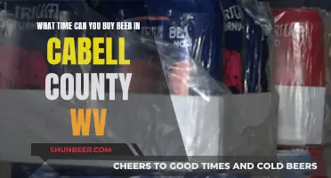 When to Buy Beer in Cabell County, WV