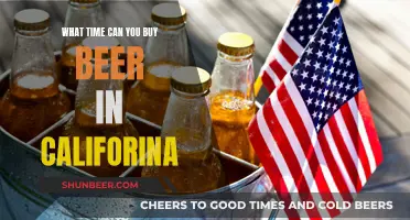 Buying Beer in California: Understanding the State's Timing Laws