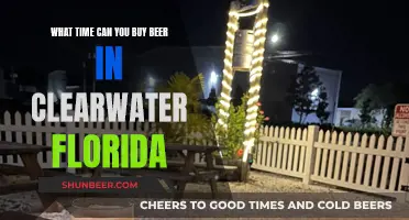 Clearwater, Florida: Beer Buying Time Rules Explained