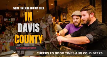 When to Buy Beer in Davis County