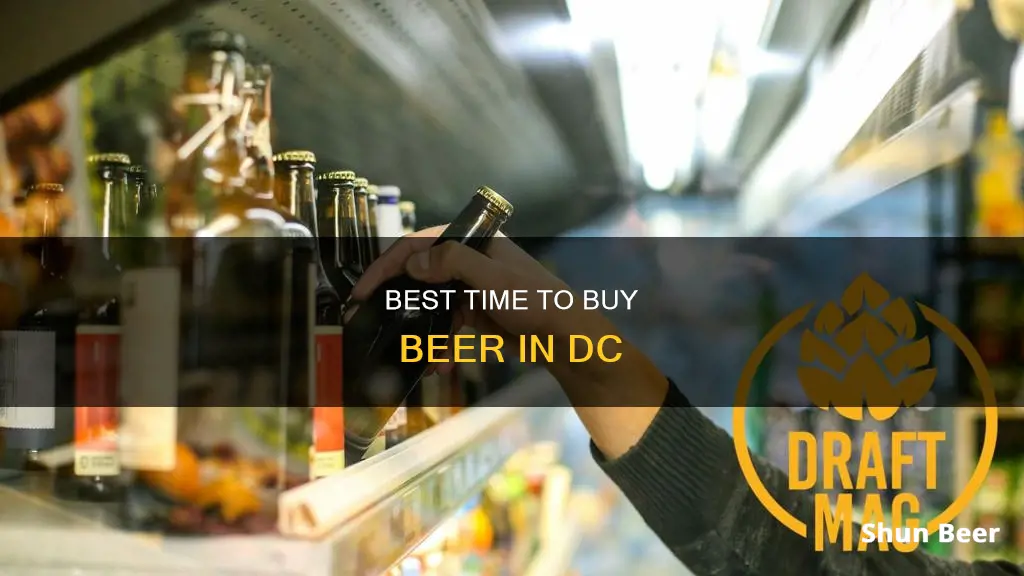 what time can you buy beer in dc