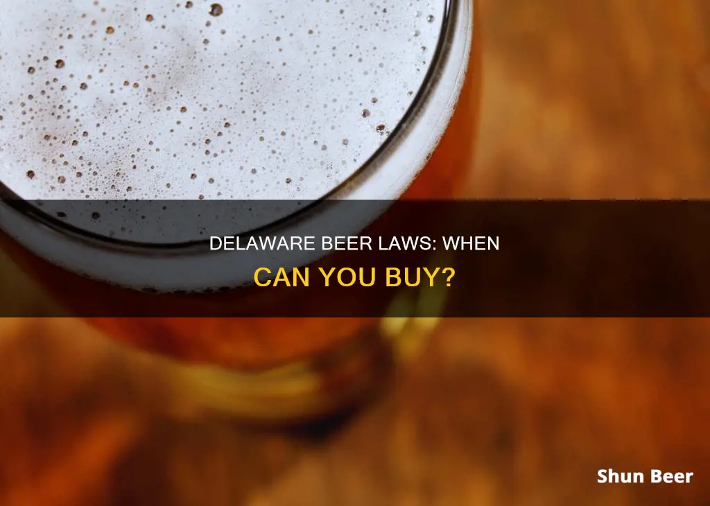 what time can you buy beer in delaware