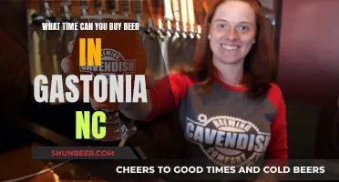 Gastonia, NC: Beer Buying Time Restrictions