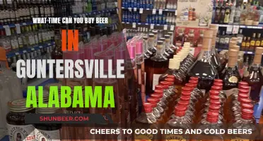 Buying Beer in Guntersville, Alabama: Timing and Availability