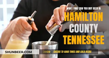 Hamilton County, Tennessee: Beer Buying Hours