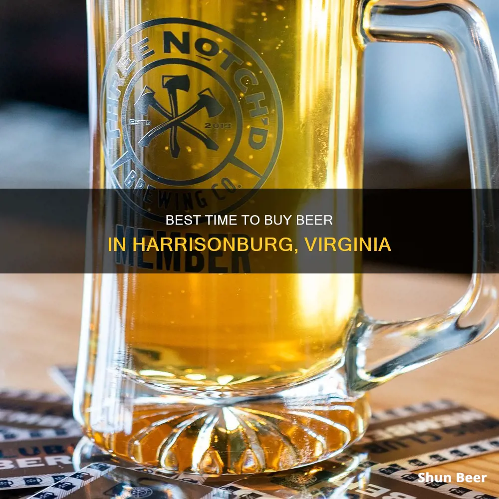 what time can you buy beer in harrisonburg va