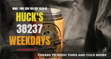 Best Time to Buy Beer at Huck's: Weekday Happy Hours