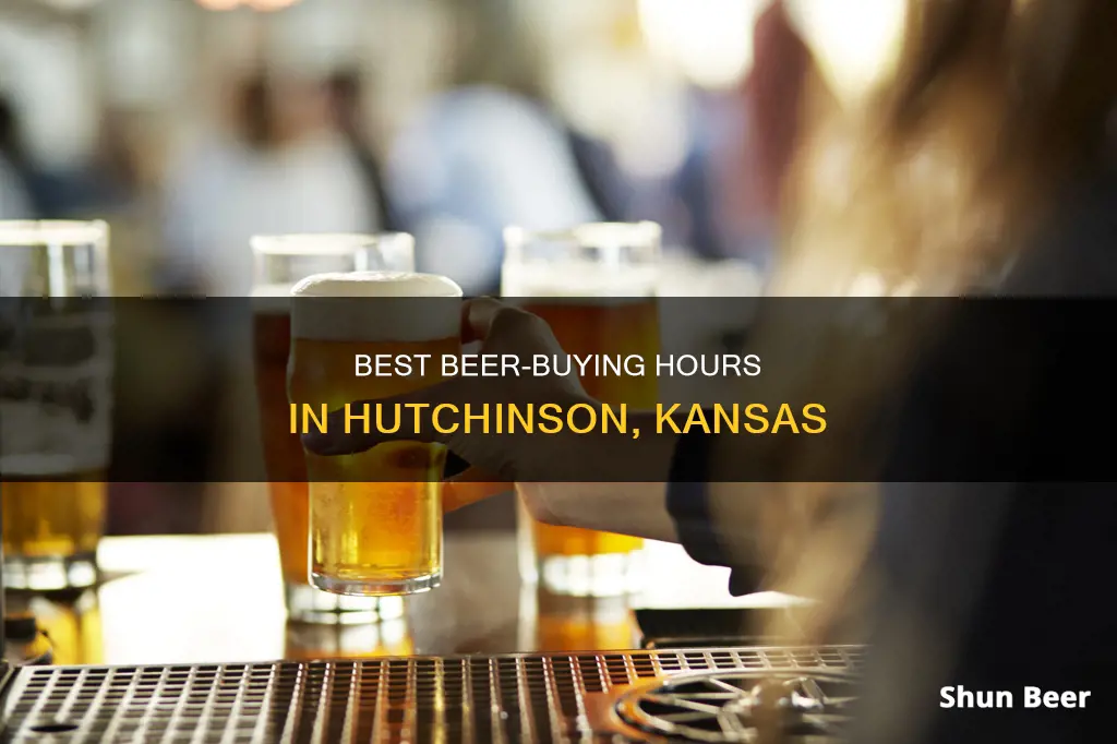 what time can you buy beer in hutchinson ks