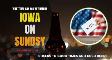 Iowa's Sunday Beer Buying Hours: When Can You Buy?