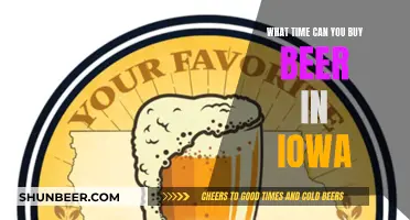 When Can You Buy Beer in Iowa?