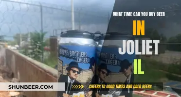 Best Time to Buy Beer in Joliet, Illinois