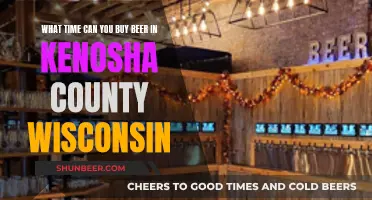 Kenosha County, Wisconsin: Beer Buying Hours